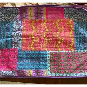 Island pattern pillow shams (pair)